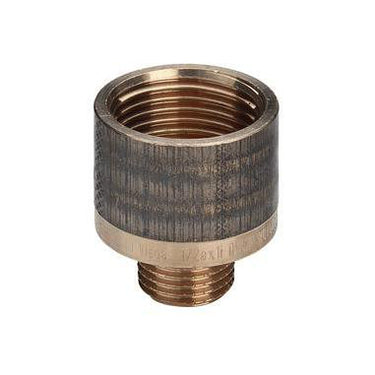 Viega spidsmuffe 1" x 2" rødgods - 1