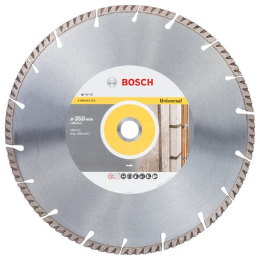 Blå Bosch diamantskive 350x25,4mm universal - 1