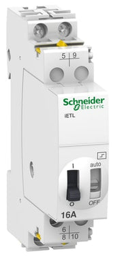 Kiprelæ iETL16A 1CO+1NO 24VAC påbygningsenhed Bredde 18mm - 1