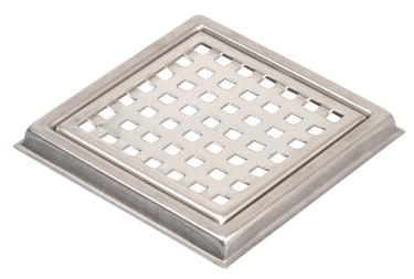 BLÜCHER ramme/rist 100x100/84x84mm rustfrit - 1