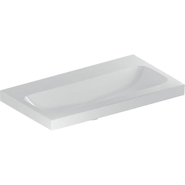 Geberit iCon Light håndvask 750 x 420 mm hvid porcelæn KeraTect - 1