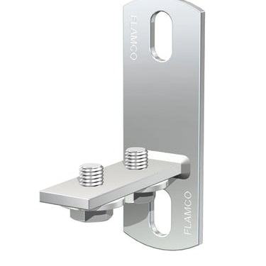 Skinneflange KF-V galvaniseret 80/115X40 mm - 1