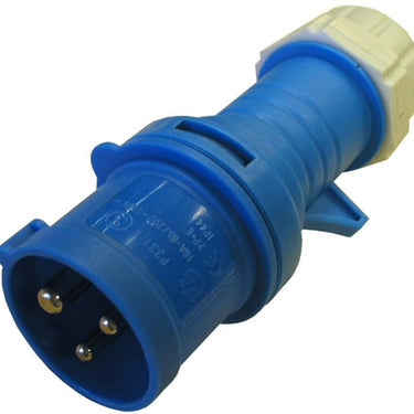 Cee  3 polet stikprop 16A IP44 blå - 1