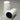 Fatning E27 M10 med afbryder glat hvid - 1