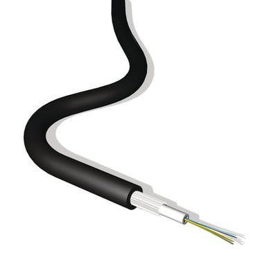 Fiberkabel Unitube 12XOS2 singelmode LSF/OH IEC 332.1 - Euro Class Eca sort - 1