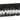 Patchpanel tele 50 ports RJ45 - 2 par (36 & 45) fastfortrået 1HE sort - 2