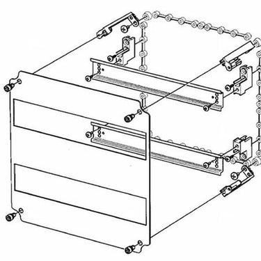 Din-skinne indsats OD-1 - 1