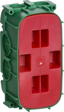 FUGA dåse for indmuring grøn 2 modul 49 mm dybde - 1