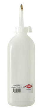 Olieflaske 1,0 liter messing spids - 1