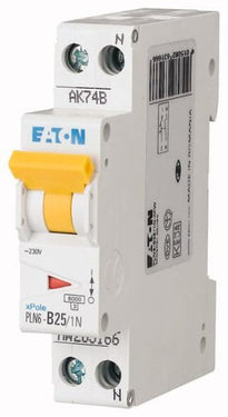 Automatsikring (MCB) 25A 1pole+N 1M type B - 1