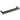 HD Flex 19" kabelmanager front 1U sort - 1
