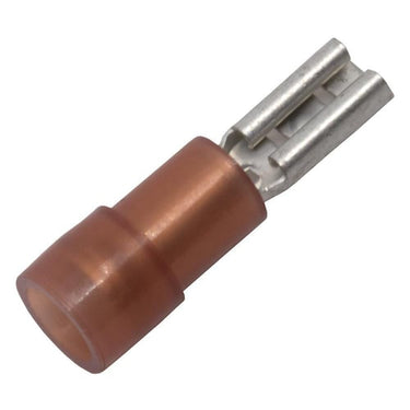 Isol. ABIKO spademuffe KA1503FLS5-PB 0,5-1,5mm² 2,8x0,5 Rød - 1