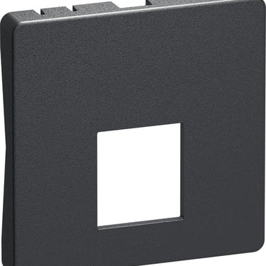 LK FUGA afdækning for Dataudtag for 1x Keystone RJ45 (Small/Large) 1 modul koksgrå - 1