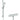 hansgrohe Crometta Vario/Ecostat 1001 CL brusesæt 350mm med term hvid/krom - 1