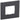 Arteor D ramme 2M graphite - 1