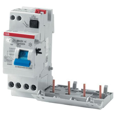 HPFI Fejlstrømsmodul 63A 4 polet udløsestrøm 30mA 230/400V AC Type A (for compact automatsikringer) 140mm bred - 1