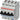 Smissline automatsikring C 20A 3-polet+nul C-karakteristik 230/400V AC brydeevne 10kA 72mm bred - 1