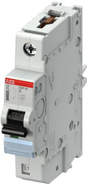 Smissline automatsikring B 10A 1-polet+nul B-karakteristik 230/400V AC brydeevne 10kA 36mm bred - 1