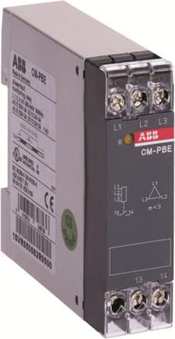 Overvågningsrelæ 3-faset 1NO 380...440V AC fasefejl mulig tripforsinkelse skruetilslutning - 1