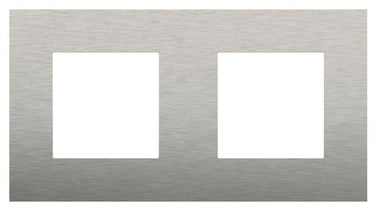 Ramme 2-modul Pure steel on anthracite - 1