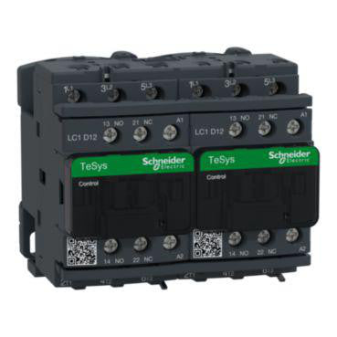 Kontaktor 12A for reversering 230V - 1