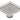 BLÜCHER boligafløb Ø50/145x145mm LL til beton rustfrit - 1
