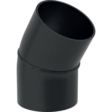Geberit PEH bøjning 30° 250mm sort - 1