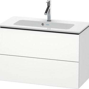 Duravit L-Cube vaskeskab 82 x 39 cm hvid mat 2 skuffer - 1