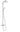 hansgrohe Croma E 280 Showerpipe med kartermostat krom - 1