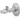 Broen Arcofix stopventil 1/2” x 3/8” lang model - 3