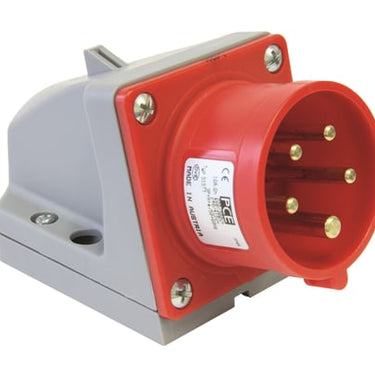 PCE CEE apparatindtag væg 5P 32A 400V - 1