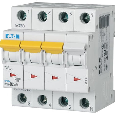 Automatsikring 25A 3P+N C 4M 6KA - 1