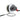 Kabelrulle med 33M 0,75MM2 sort PVC ledning - 1