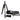 Elma Laser X Tripod trefod m tilthoved og 1/4 gevind i taske - 1