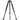 Elma Laser X Tripod trefod m tilthoved og 1/4 gevind i taske - 2