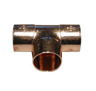 Viega T-stykke 12 mm kobber - 1