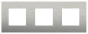 Ramme 3-modul Pure steel on anthracite - 1
