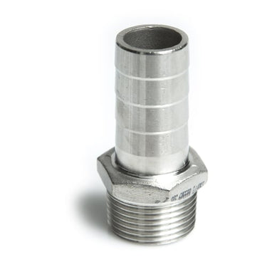 Slangestuds 6kant 4408/316 20 bar 11/4"x34mm - 1