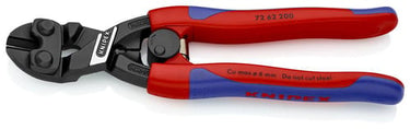 Knipex skævbider kraft m/sideskær 200 mm - 1