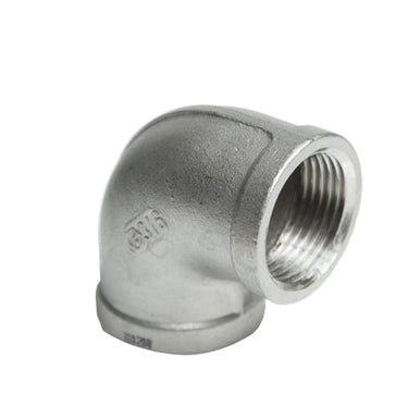 Vinkel 90° 4408/316 20 bar muffe/muffe 11/4" - 1