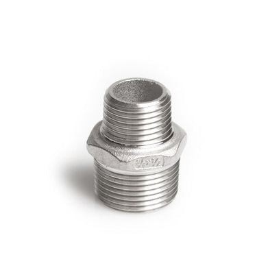 Brystnippel 4408/316 20 bar 1"x1/2" - 1