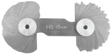 Radiuslære 7,5-15,0 mm - 1