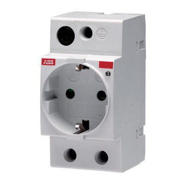 Stikdåse Schuko Din-skinne M1175 - 1