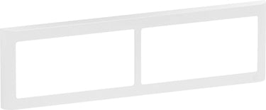 LK FUGA SOFT designramme vandret 2x2 modul hvid - 1