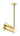 Damixa Reservepapirholder Poleret Messing - 1
