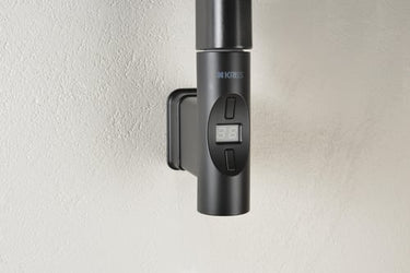 KRISS Nuvo 2 elvarmeelement rund profil 300W matsort - 1