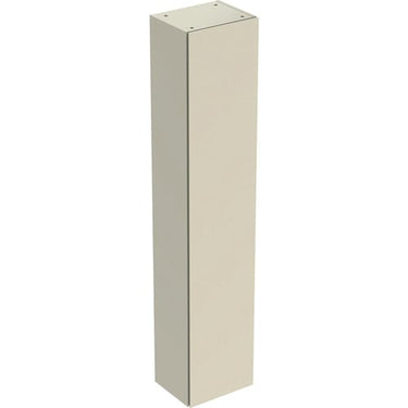 Geberit Icon højskab 360 x 291 x 1800 mm 1 låge sandgrå højkomprimeret trelags-spånplade lakeret blankpoleret - 1