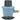 Rotarex Højtryksregulator 0-2 bar BP gevind Click-on - 1