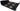 Hylde 19" 3 HE - 400mm frontopspændt perforeret - 1