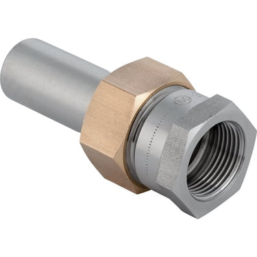 Geberit Mapress rf union med indvendigt gevind og nippelende: d=35mm Rp=1 1/4" G=1 1/2" - 1